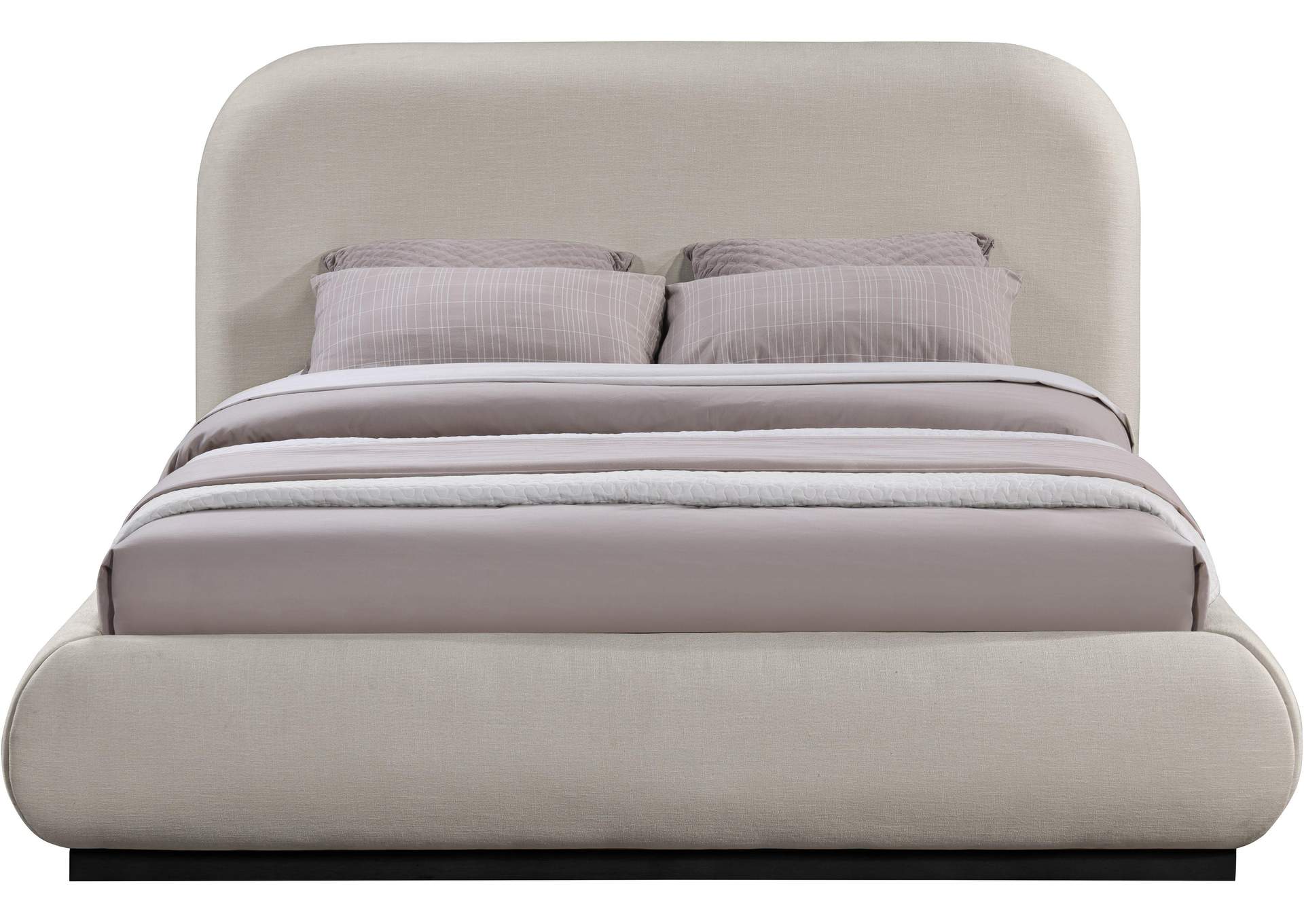 Vaughn Beige King Bed,Meridian Furniture