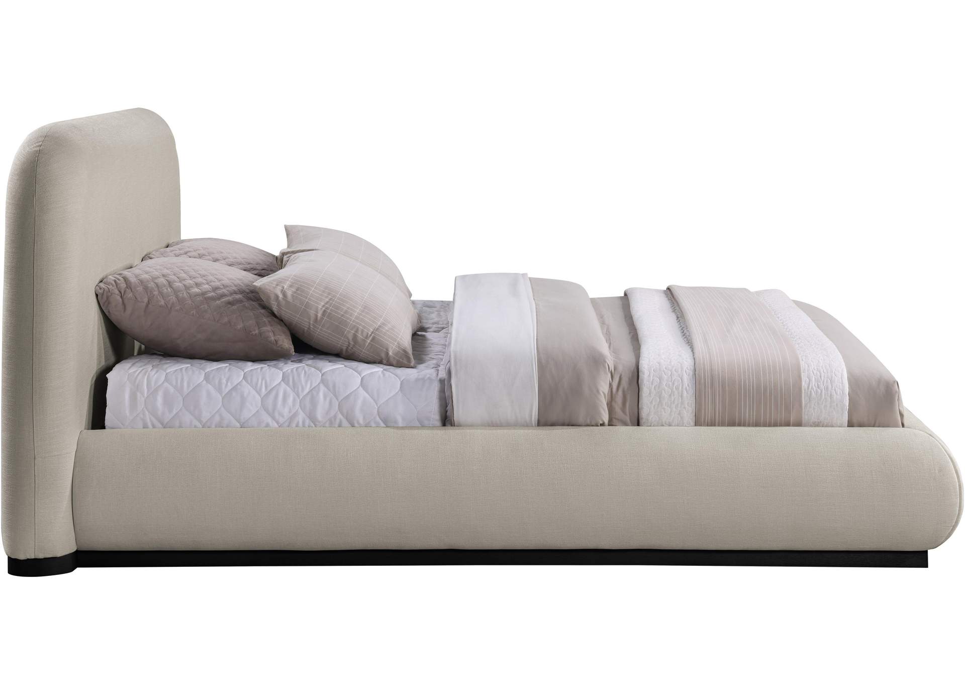 Vaughn Beige King Bed,Meridian Furniture