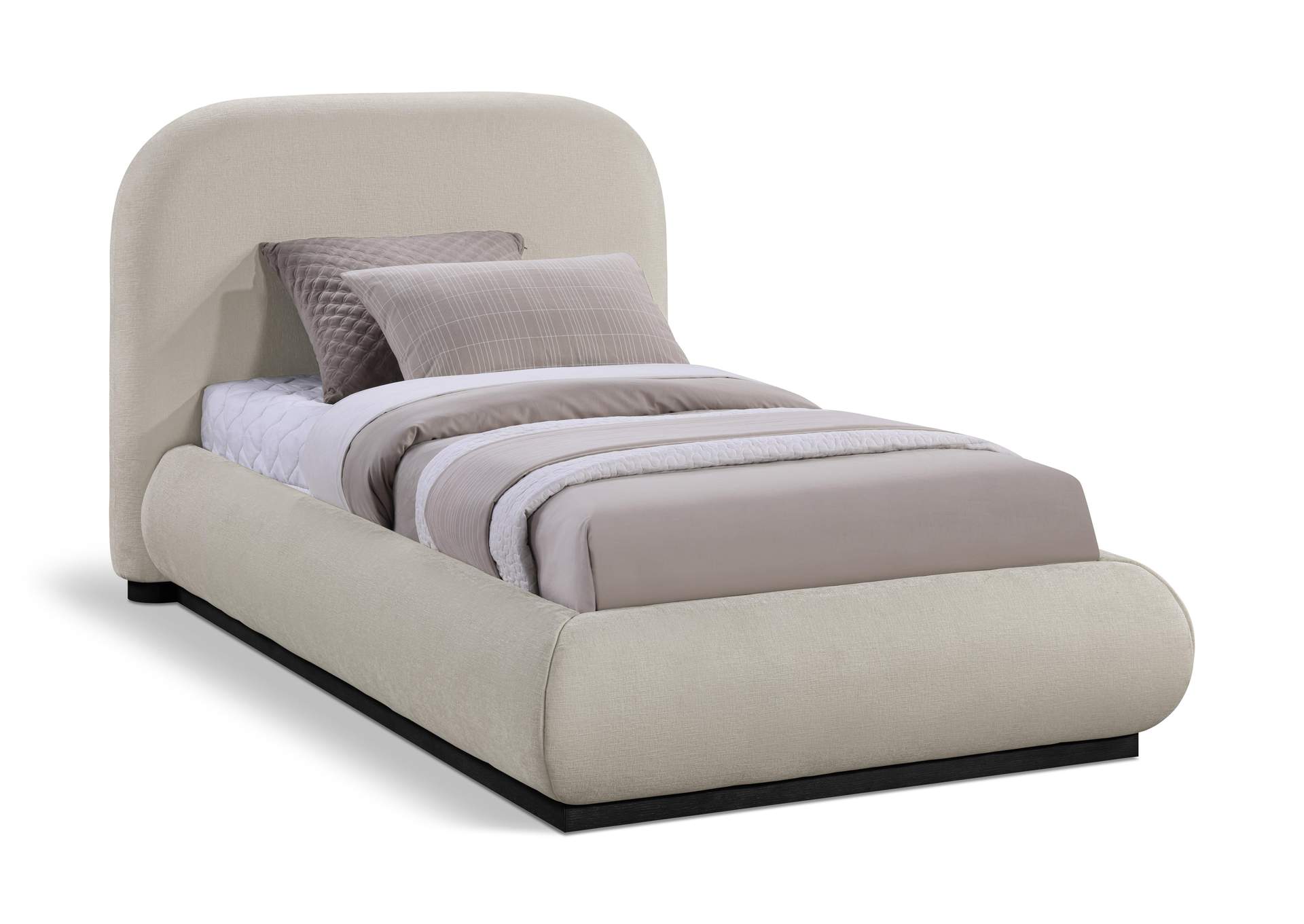 Vaughn Beige Twin Bed,Meridian Furniture