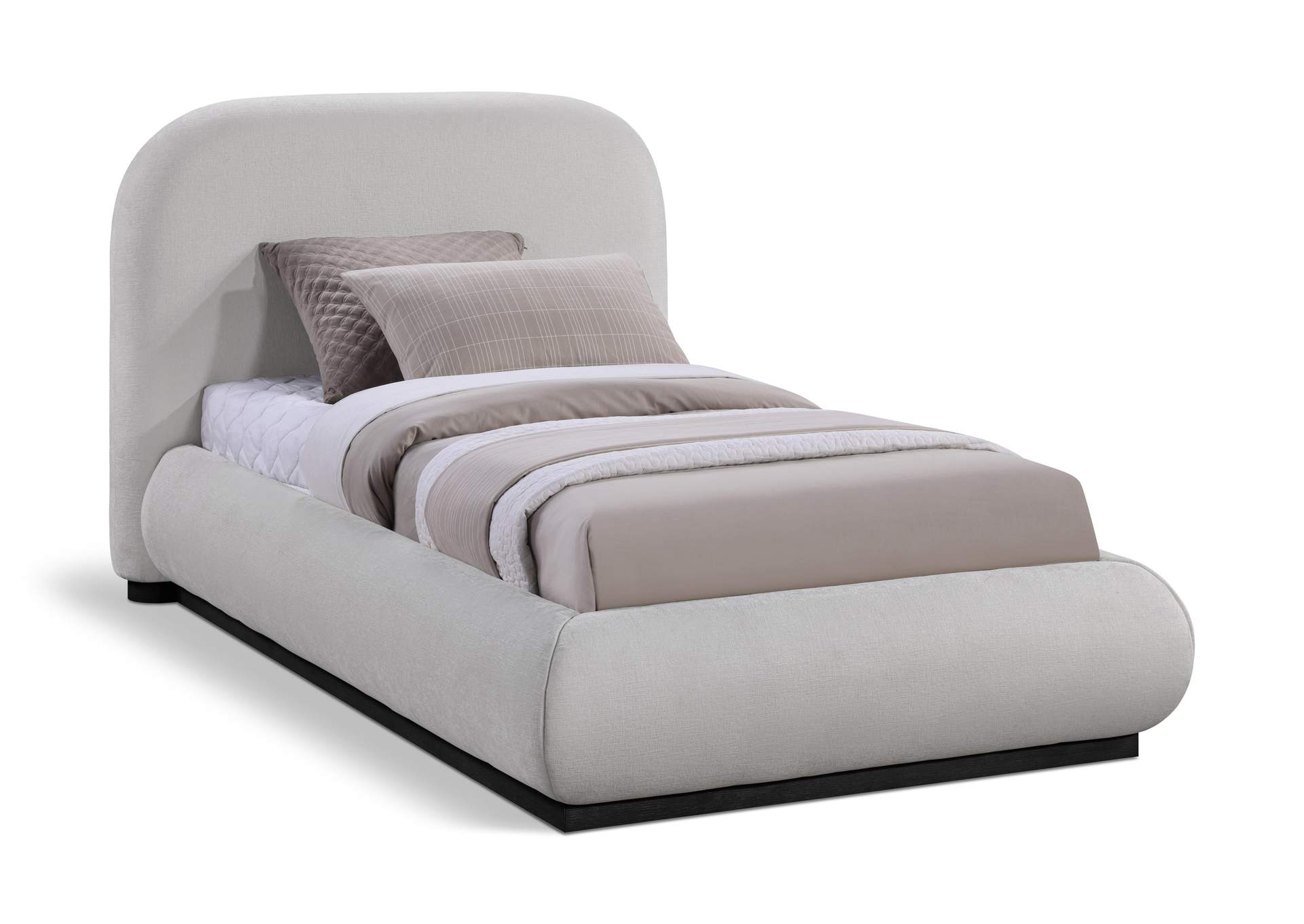 Vaughn Grey Twin Bed,Meridian Furniture