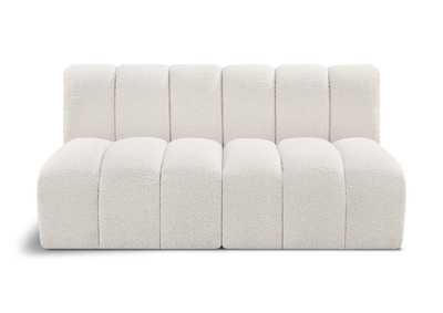 Image for Arc Cream Boucle Fabric Modular Sofa