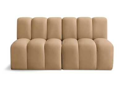 Image for Arc Camel Velvet Modular Sofa