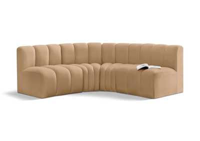 Image for Arc Camel Velvet Modular Sofa