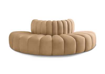 Image for Arc Camel Velvet Modular Sofa