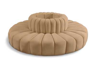 Image for Arc Camel Velvet Modular Sofa