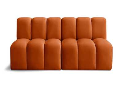 Image for Arc Cognac Velvet Modular Sofa