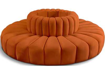 Image for Arc Cognac Velvet Modular Sofa