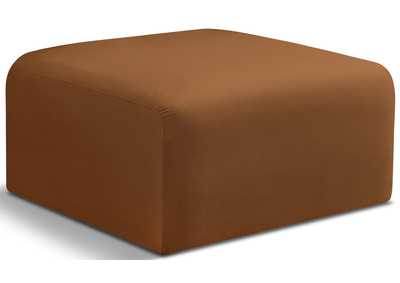 Image for Arc Saddle Velvet Ottoman