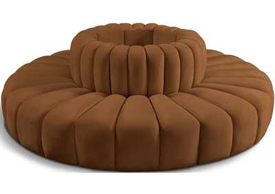 Image for Arc Saddle Velvet Modular Sofa