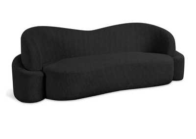 Image for Principessa Black Boucle Fabric Sofa