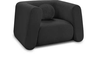 Image for Abbington Black Boucle Fabric Chair