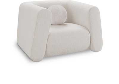 Image for Abbington Cream Boucle Fabric Chair