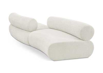 Image for Bale Cream Chenille Fabric Modular Sofa