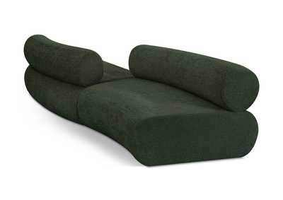 Image for Bale Green Chenille Fabric Modular Sofa