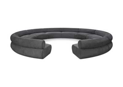 Image for Bale Grey Chenille Fabric Modular Sofa