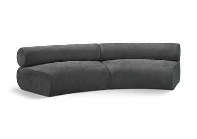 Image for Bale Grey Chenille Fabric Modular Sofa