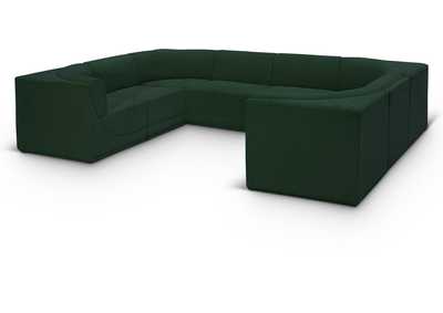 Image for Ollie Green Boucle Fabric Modular Sectional