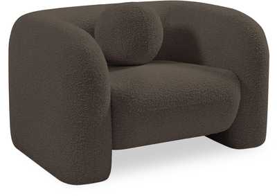 Image for Emory Brown Boucle Fabric Chair