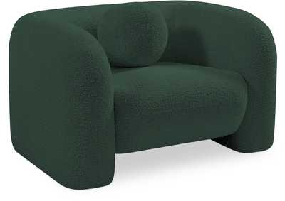 Image for Emory Green Boucle Fabric Chair