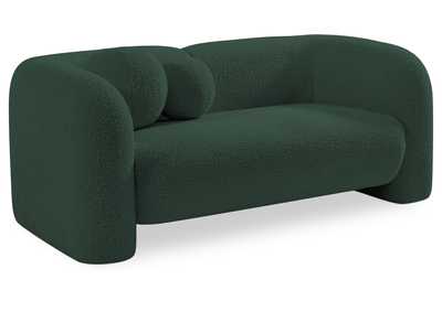 Image for Emory Green Boucle Fabric Loveseat