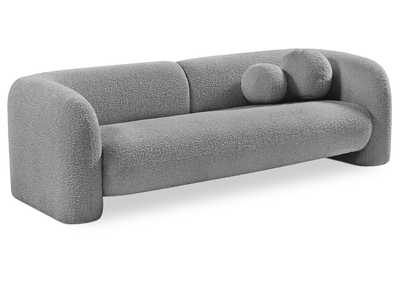 Image for Emory Grey Boucle Fabric Sofa