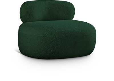 Image for Venti Green Boucle Fabric Chair