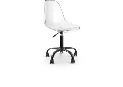 Clarion Matte Black Office Chair