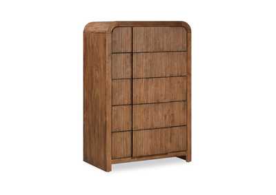 Image for Fluted Walnut Chest