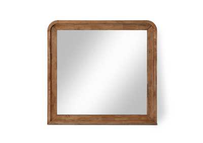 Image for Fluted Walnut Mirror