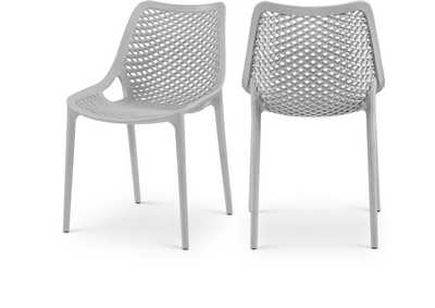 Image for Mykonos Grey Outdoor Patio Dining Chair Set of 4