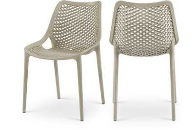 Image for Mykonos Taupe Outdoor Patio Dining Chair Set of 4