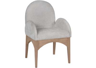 Image for Waldorf Grey Chenille Fabric Dining Chair