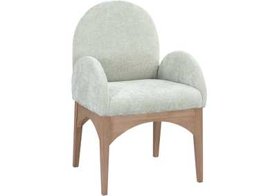 Image for Waldorf Mint Chenille Fabric Dining Chair