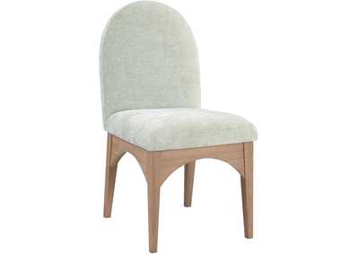 Image for Waldorf Mint Chenille Fabric Dining Chair