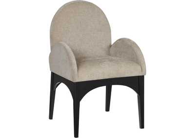 Image for Waldorf Beige Chenille Fabric Dining Chair