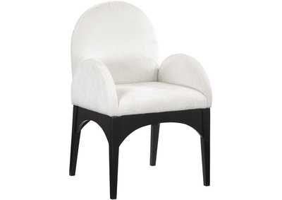 Image for Waldorf Cream Chenille Fabric Dining Chair