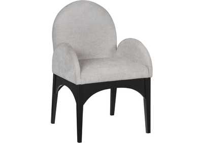 Image for Waldorf Grey Chenille Fabric Dining Chair