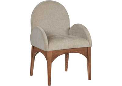 Image for Waldorf Beige Chenille Fabric Dining Chair