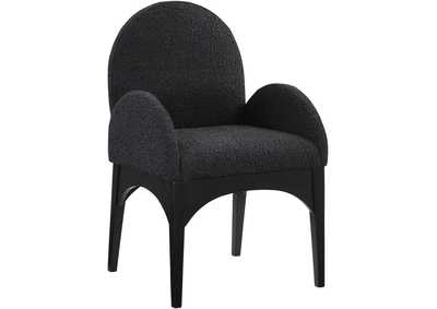 Image for Waldorf Black Boucle Fabric Dining Chair