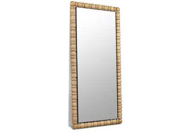 Image for Aubrey Bleached Natural Oak Mirror