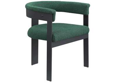 Image for Romeo Green Boucle Fabric Dining Chair Set of 2