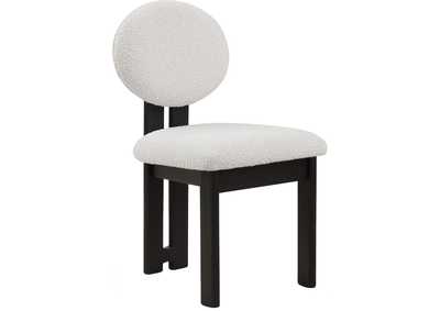 Image for Napa Cream Boucle Fabric Dining Chair Set of 2