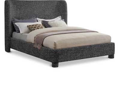 Image for Penny Black Polyester Fabric King Bed