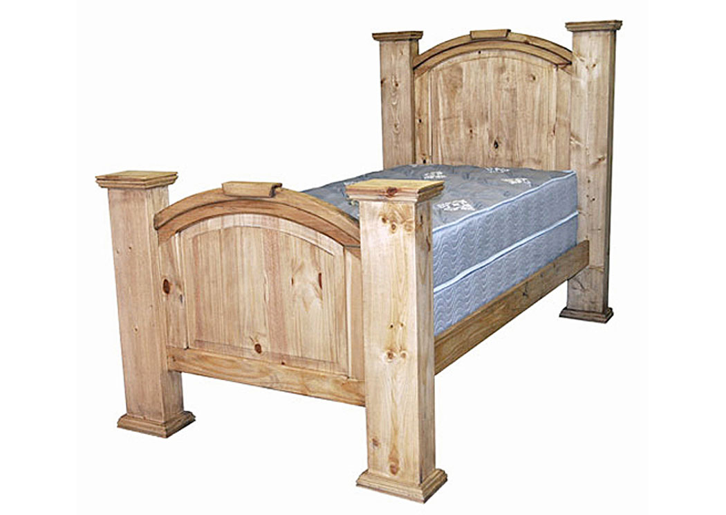 Mansion Twin Bed,Million Dollar Rustic