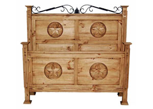 Image for San Gabriel Full Bed w/Star