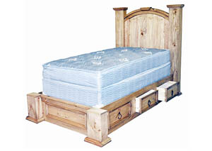 Mansion Twin Storage Bed