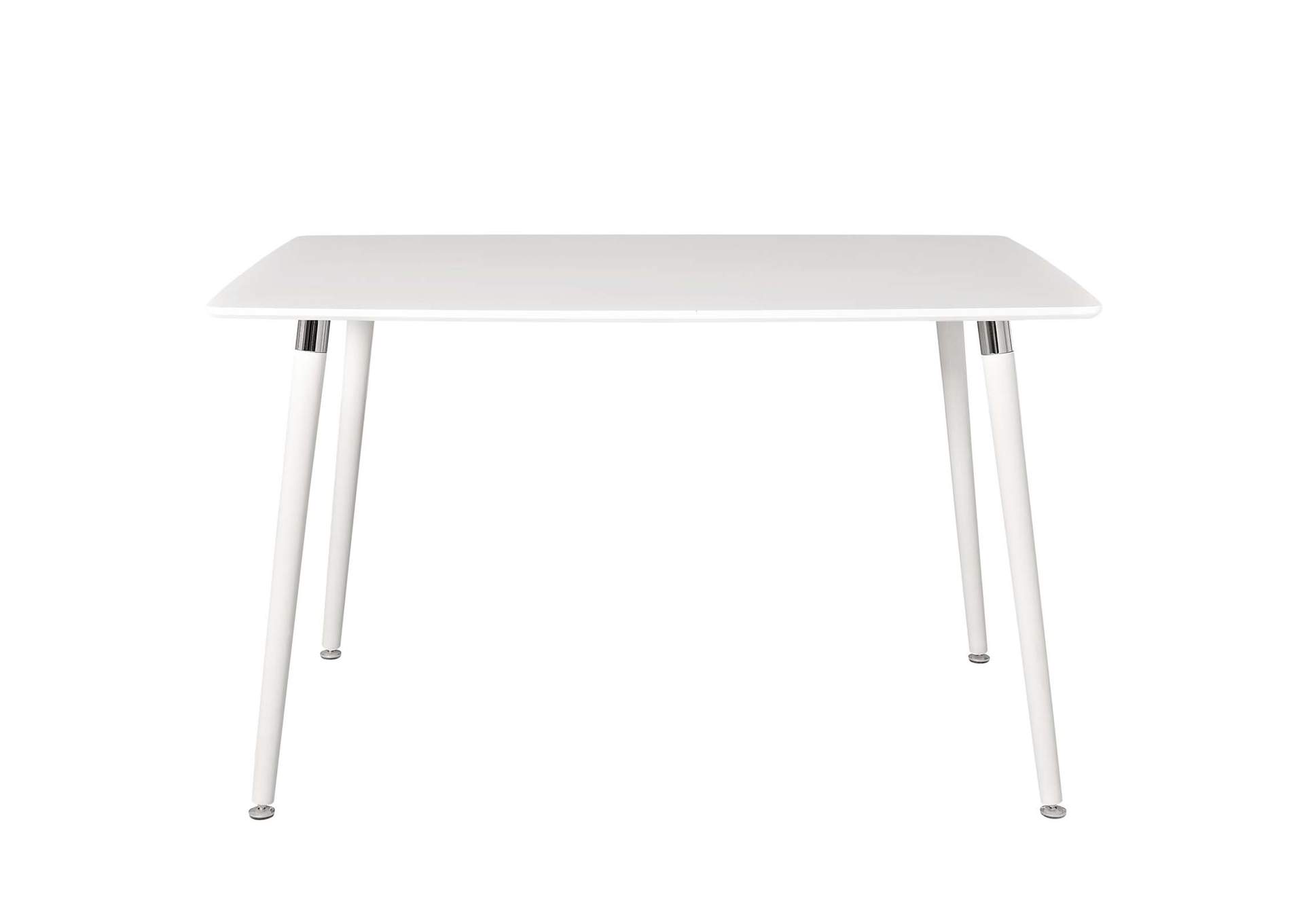 White Lode Rectangle Wood Dining Table,Modway