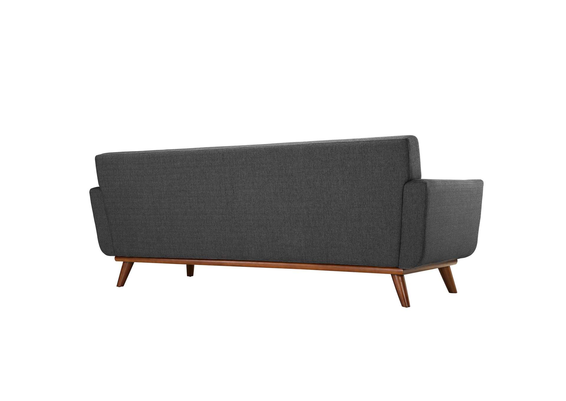 Gray Engage Upholstered Fabric Sofa,Modway