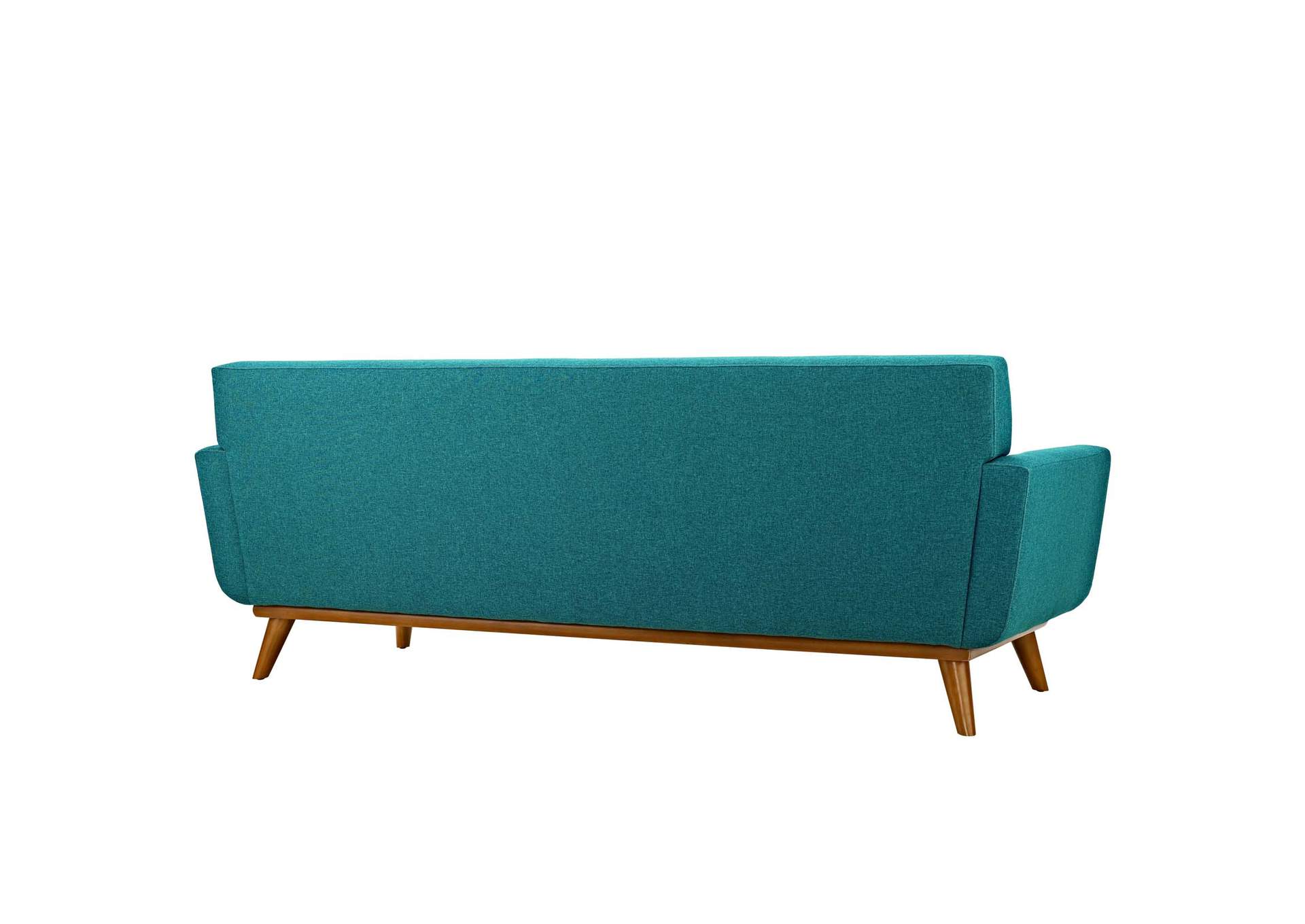 Teal Engage Upholstered Fabric Sofa,Modway