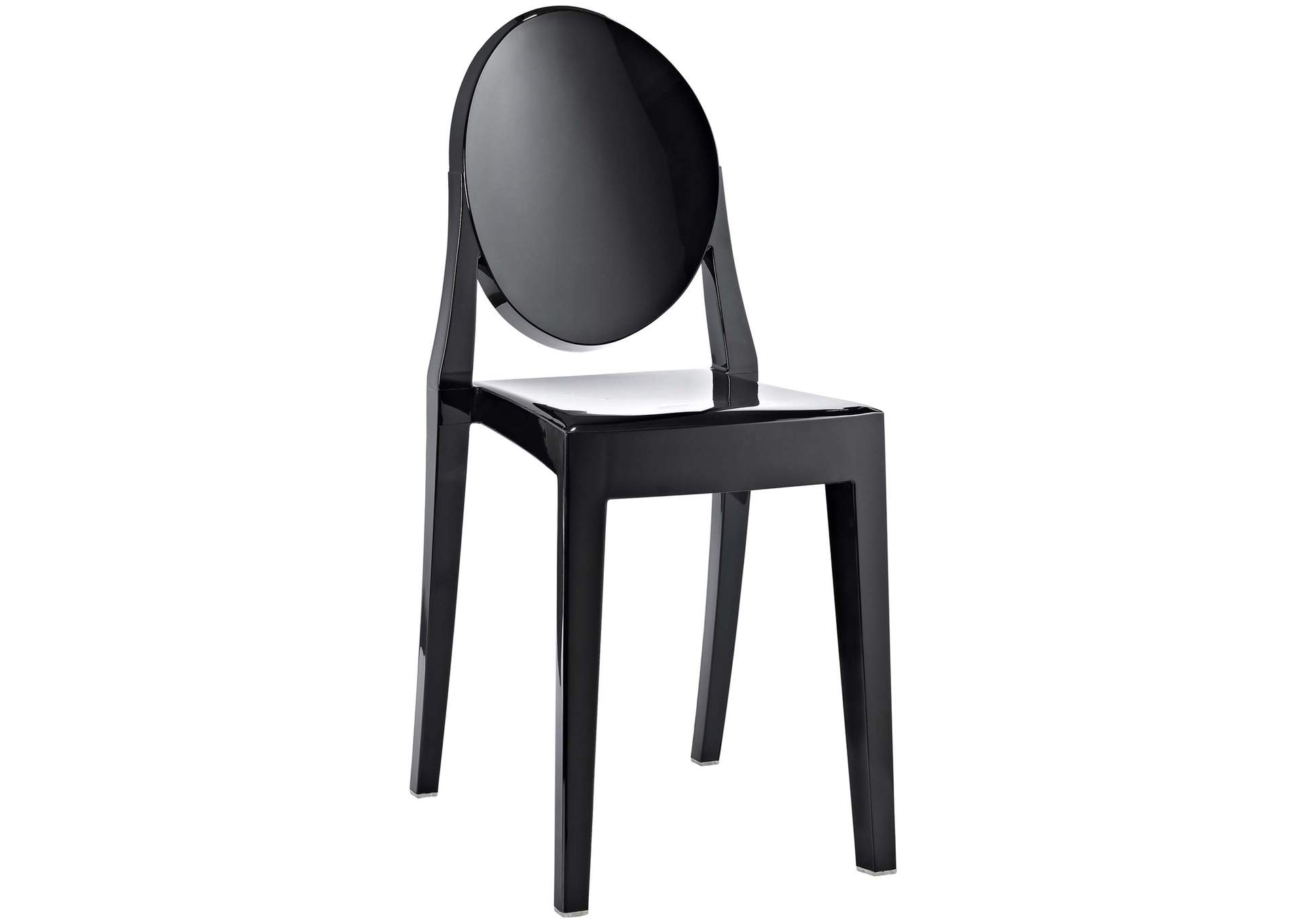 Black Casper Dining Side Chair,Modway